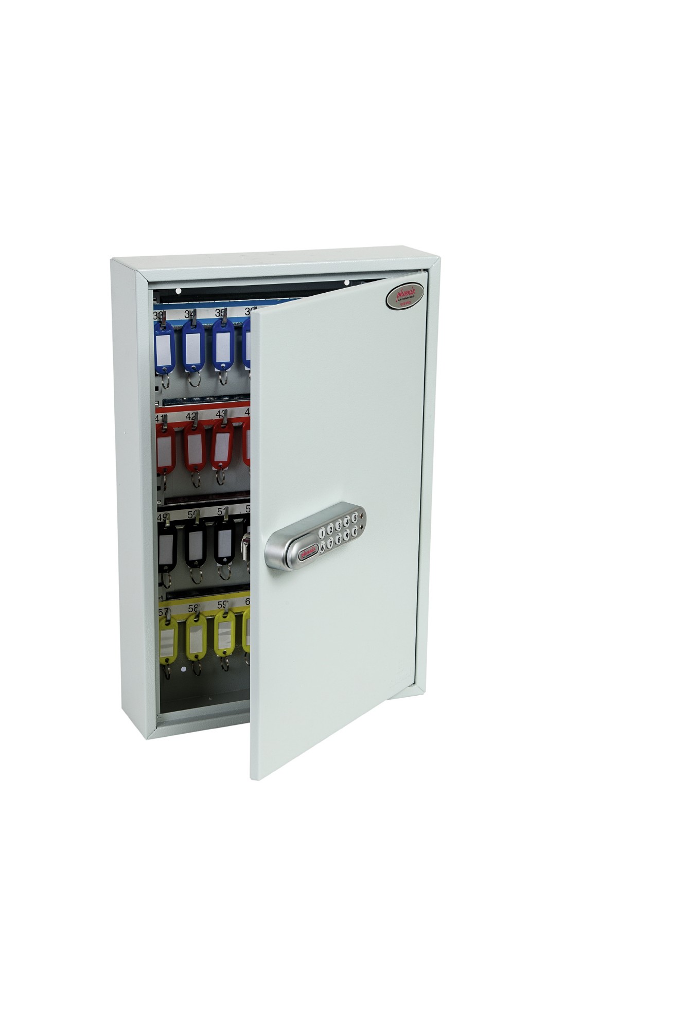 Phoenix Safe Co. KC0602E key cabinet/organizer Grey