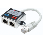 Intellinet 2-Port Modular Distributor, Cat5e, FTP, allows two RJ45 ports to share one Cat5e network cable