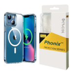 Phonix Apple iPhone 14 Plus Clear Rock Hard Case with MagSafe