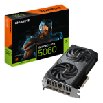 GIGABYTE GeForce RTX 5060 WINDFORCE 8G Graphics Card - 8GB GDDR7, 128bit, PCI-E 5.0, 2497 MHz Core Clock, 3 x DisplayPort, 1 x HDMI, GV-N5060WF2-8GD