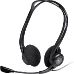 Logitech 960 Headset 20 Hz 100 Hz 20 kHz 16 kHz - Over-the-head - Binaural SNR - Semi-open - 2.44 m Cable