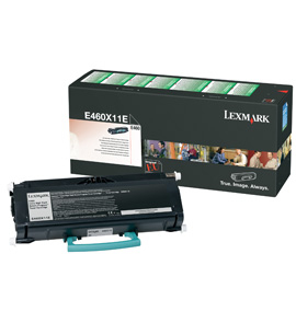 Image of Lexmark E460X11E Toner black extra High-Capacity return program,...