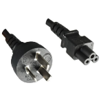 Microconnect PE010818ARGENTINA power cable Black 1.8 m C5 coupler