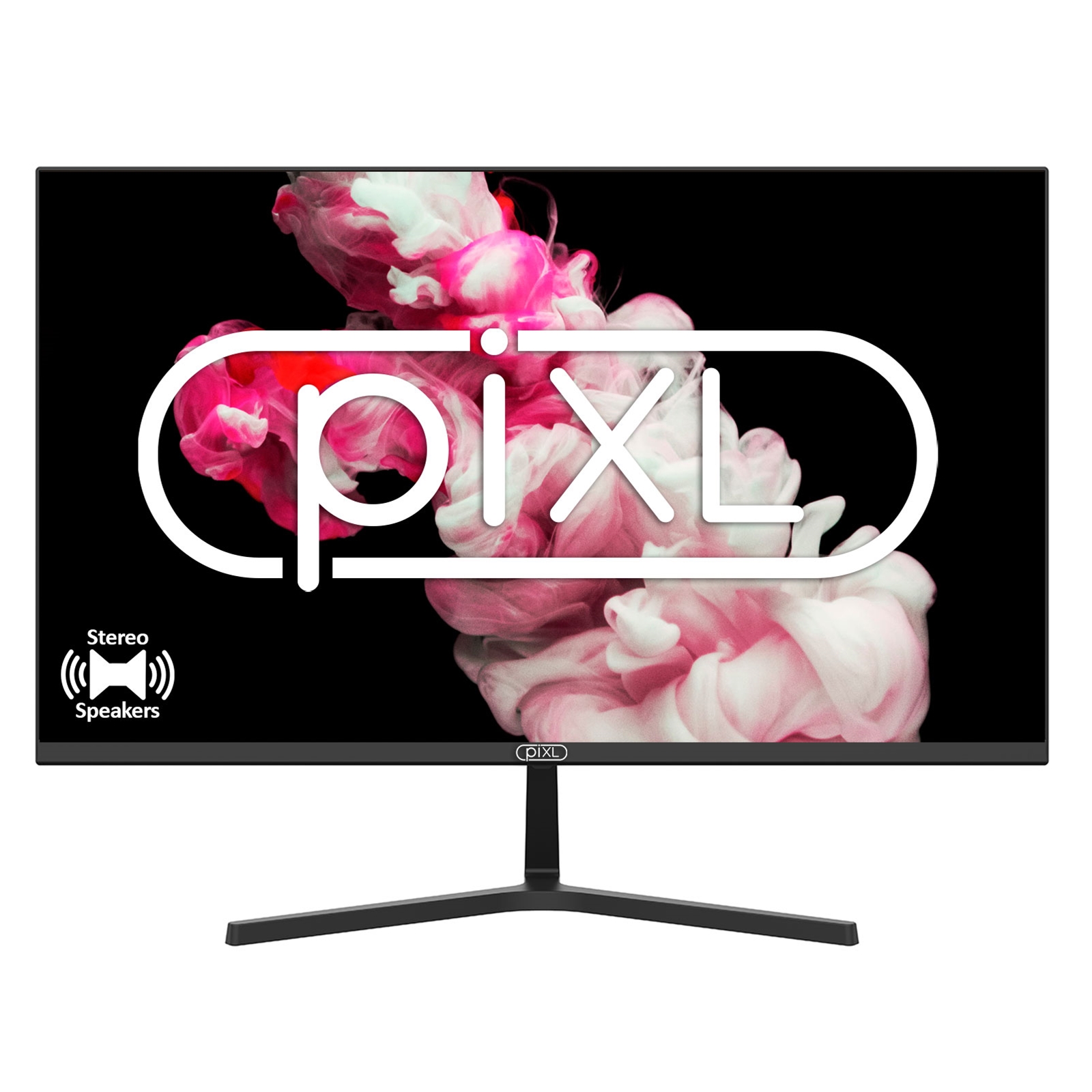 Image of PIXL PX27IHDD 27 Inch Frameless Monitor, Widescreen IPS LCD Panel,...