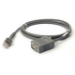 Zebra CBA-R01-S07PBR serial cable Grey 2.1336 m RS232 DB9
