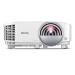 BenQ MW826STH data projector Short throw projector 3500 ANSI lumens DLP WXGA (1280x800) White