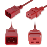 AddOn Networks ADD-C202C19C12G7FRD power cable Red 2.1 m IEC C20 IEC C19