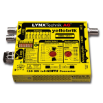 Lynx Technik yellobrik CDH 1411 12G SDI to HDMI Converter