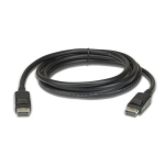Aten 2L-7D02DP DisplayPort cable 2 m Black