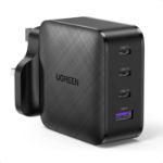 Ugreen 65W 4 Port Fast Charger Black