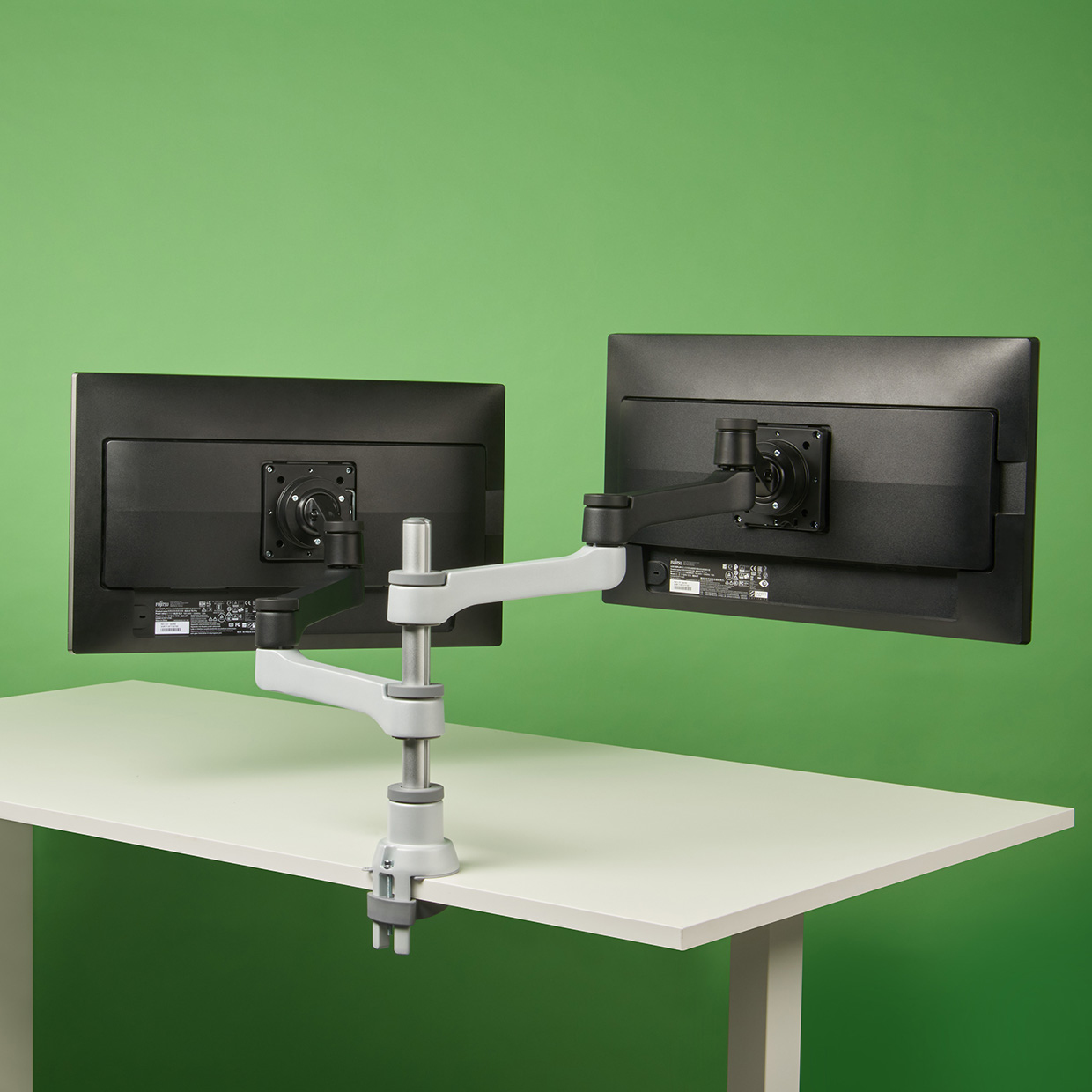 Image of R-Go Tools Zepher 4 R-Go Zepher double monitor arm