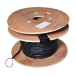 LogiLink FT2U200 fibre optic cable 200 m LC U-DQ(ZN) BH OM4 Black