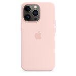 Apple iPhone 13 Pro Silicone Case with MagSafe - Chalk Pink