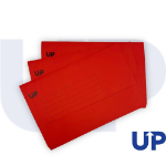 CTS Wholesale UP Half Flap Document Wallet Pack of 50 - Red
