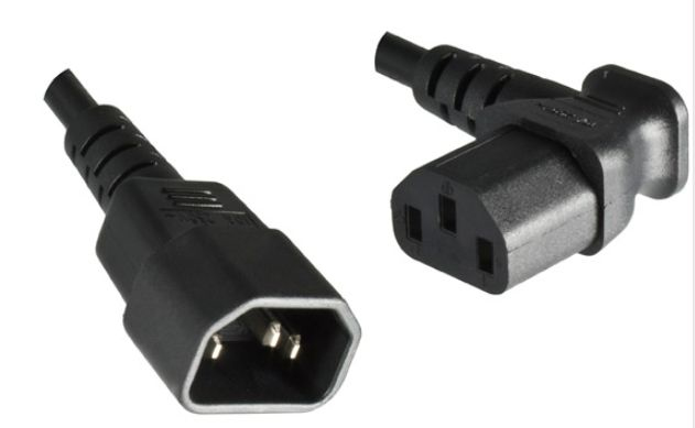 Microconnect Black Pe040618a Power Cable 1.8 M C13 Coupler C14 Coupler