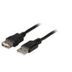 EFB Elektronik K5248SW.1,8V2 USB cable 1.8 m USB 2.0 USB A Black
