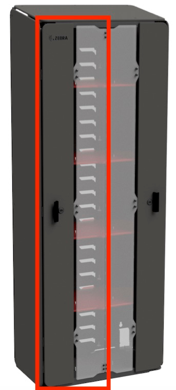 Zebra CS-CAB-M3-DRK rack accessory Door