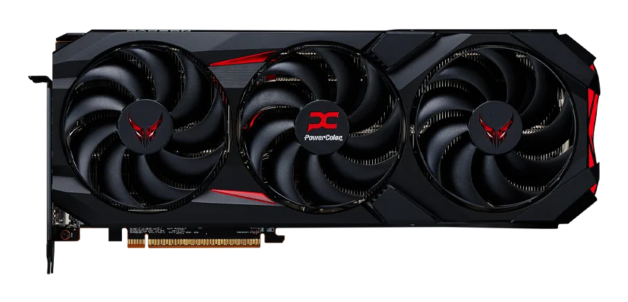 RX9070XT 16G-E/OC POWER COLOR RX 9070 XT 16GB PowerColor Red Devil OC GDDR6 3Fan - 16,384 MB - GDDR6