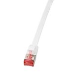 LogiLink CF2091S networking cable White 10 m Cat6 U/FTP (STP)