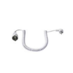 Bachmann 672.280 electriciteitssnoer Wit 2 m