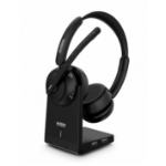 Urban Factory MOVEE MAX Headset Wireless Head-band Gaming USB Type-A Bluetooth Charging stand Black