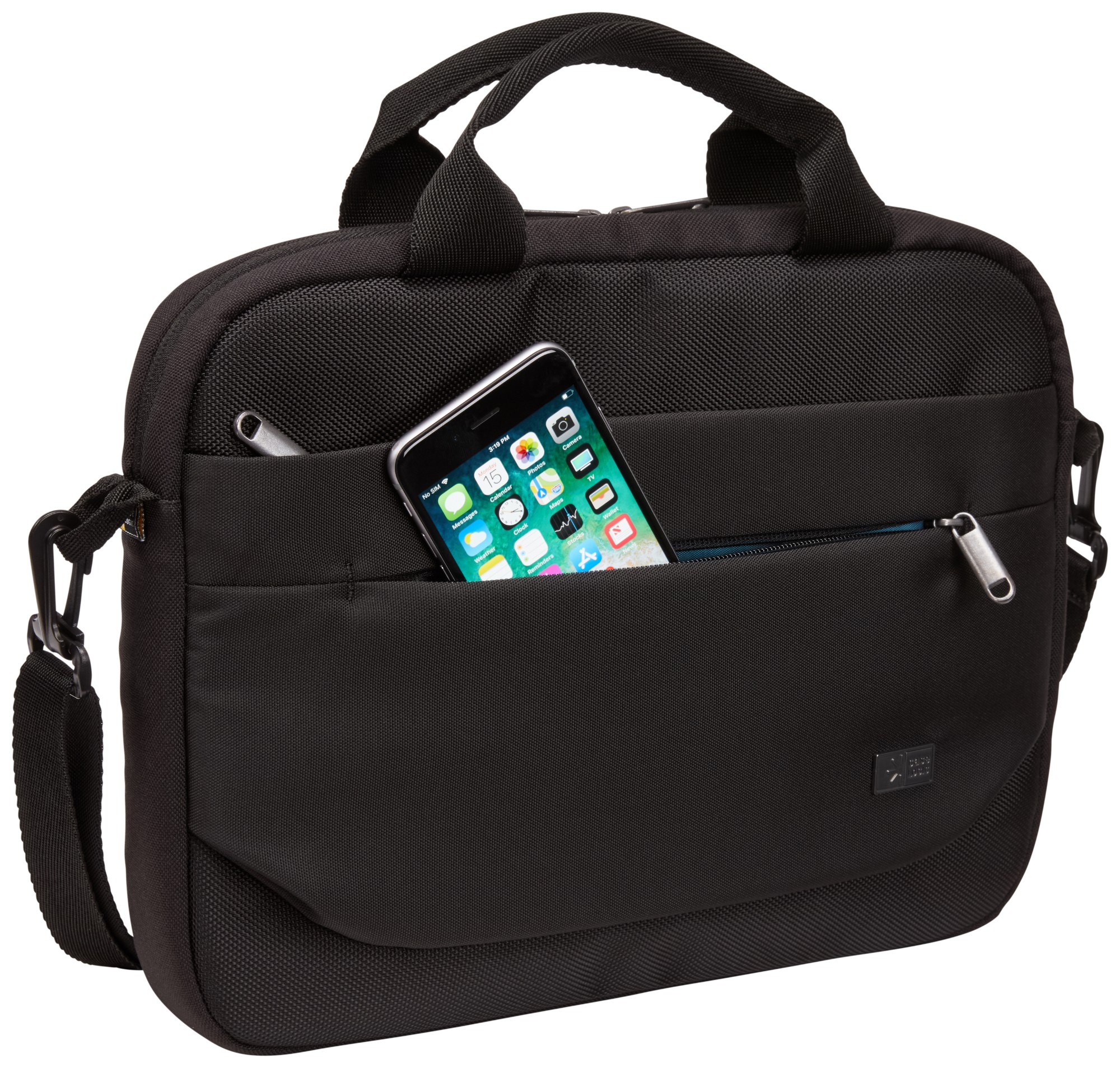 Case Logic Advantage ADVA-111 Black notebook case 29.5 cm (11.6&quot;) Messenger case