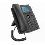 Fanvil X303-2 Wire IP Phone, 2.4-inch Color, RJ11 Interface and Supports 2-Wire Power, HD Voice, 6-Party Conferencing, 4 SIP Accounts