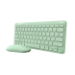 Trust Lyra toetsenbord Inclusief muis Kantoor RF-draadloos + Bluetooth QWERTY Amerikaans Engels Groen