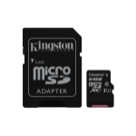 Kingston Technology Canvas Select 64 GB MicroSDXC UHS-I Class 10
