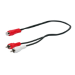 Schwaiger CIK8320 533 audio kabel 0,2 m 2 x RCA RCA Zwart