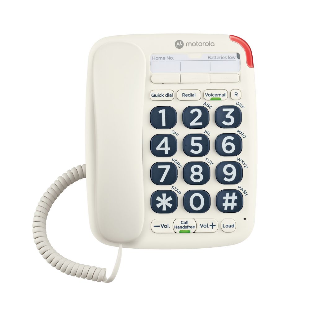 Motorola CT200 BIG BUTTON CORDED PHONE