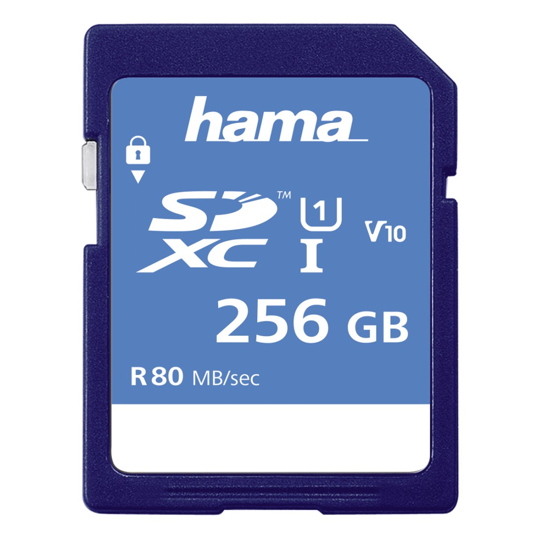 Hama SDXC 256GB Class 10 UHS-I 90MB/s, blue