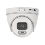 ivsec TURRET IP CAMERA, 4MP, 2.8MM FIXED LENS, 25FPS, POE, IP66, 30M IR, MIC