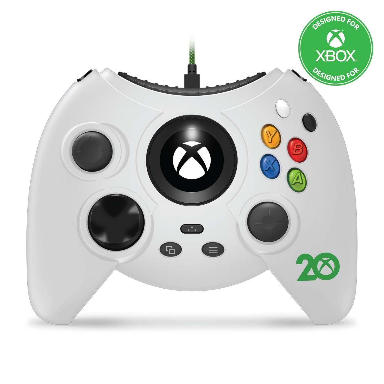 Hyperkin M02668-ANWH Gaming Controller White USB Gamepad Xbox One, Xbox Series S, Xbox Series X
