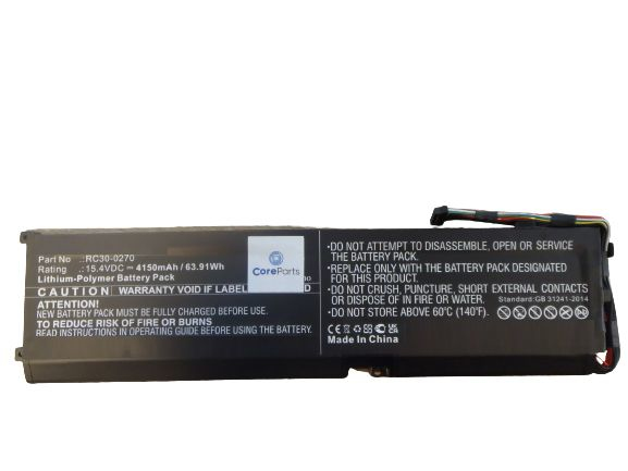 Image of CoreParts MBXRZ-BA0009 notebook spare part Battery