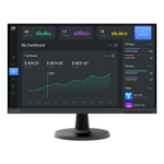 Lenovo D24-40 computer monitor 23.8" 1920 x 1080 pixels Full HD LED Black