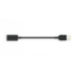 Lenovo 4X90U45346 USB cable 0.018 m USB-C Slim-tip Black