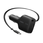 Belkin CCC002FQBK mobile device charger Mobile phone Black USB Fast charging Indoor