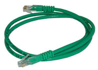 Image of Microconnect CAT6 U/UTP 1m LSZH networking cable Green U/UTP (UTP)
