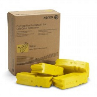 Xerox 108R00835 Dry ink in color-stix yellow Contract, 4x9.25K pages Pack=4 for Xerox ColorQube 9200