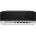 T1A HP ProDesk 600 G4 Refurbished Intel® Core™ i5 i5-8500 8 GB DDR4-SDRAM 256 GB SSD Windows 10 Pro SFF PC Black, Silver