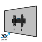 Neomounts WL30S-850BL12 TV-beugel wand 24-65" - vlak - vergrendelbaar - snelle installatie