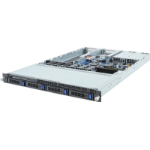 GIGABYTE R133-C10-AAG1 AMD B650E Socket AM5 Rack (1U) Zwart, Staal