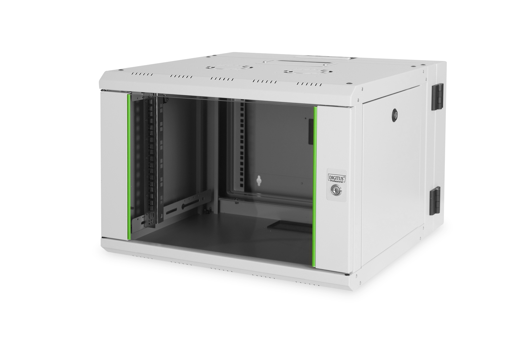 Digitus Wall Mounting Cabinet Unique Series - double sectioned, pivoted