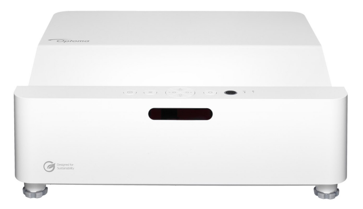 Optoma White Zk430ust Ultra Short Throw Projector 4200 Ansi Lumens Dlp Uhd 4