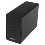 StarTech.com Dual-bay 2.5in hard drive enclosure – USB 3.0 to SATA III 6Gbps with RAID