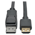 Tripp Lite P582-010-HD-V4A video cable adapter 120.1" (3.05 m) DisplayPort HDMI Black