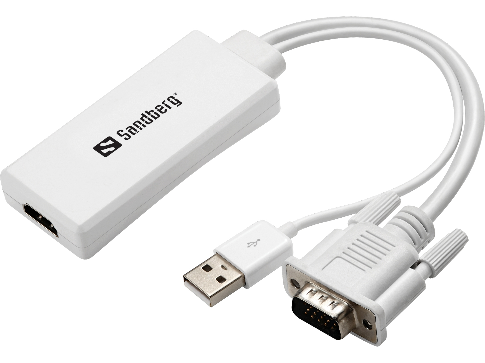 Image of Sandberg VGA+Audio to HDMI Converter