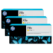 HP 771C 775 ml DesignJet-bläckpatron i 3-pack, gul