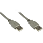 Alcasa 2212-AA5 USB-kabel USB 2.0 5 m USB A Grijs